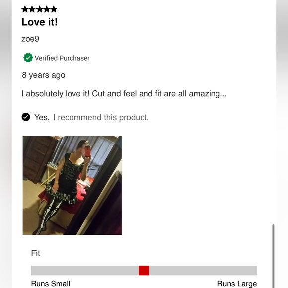 Hot Topic The Nightmare Before Christmas Pinstriped Coset Lace-up Mini Dress - Picture 10 of 14